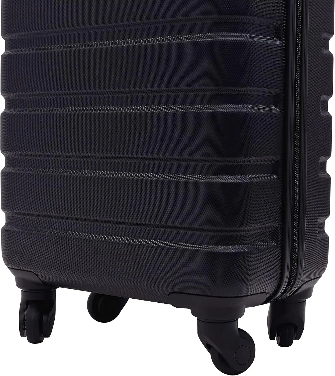 Wrangler Hardside Carry-On Spinner Luggage, Black, 20-Inch - 914QEEFzp1L._AC_SL1500_